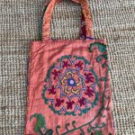 Vintage Satin Suzani Taske / Tote